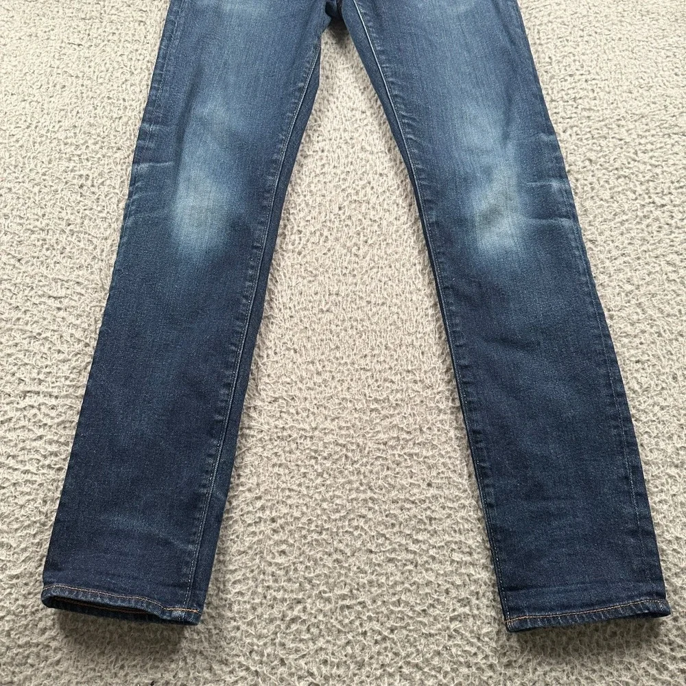 J.Crew‎ Jeans Men's Slim 484 Denim Blue Wash 28x32 Kurabo Japanese Denim Faded